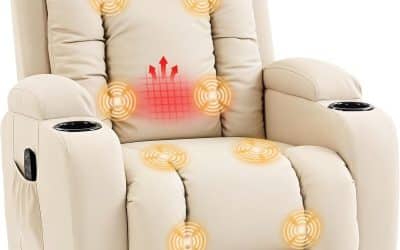 Test du fauteuil de massage inclinable HOMCOM : détente et fonctionnalités au rendez-vous