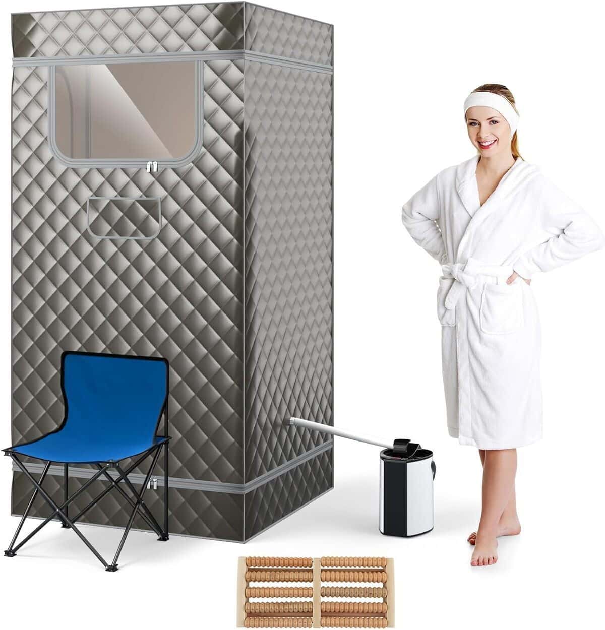 home-staging_01 Test du sauna portable HOMASIS : générateur 3 l et télécommande, détente à domicile