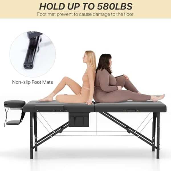 Découvrez notre test détaillé de la table de massage portable KCC mémoire de forme : caractéristiques, avantages et avis pour choisir le meilleur équipement de relaxation.