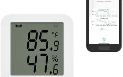 Test des thermomètres hygromètres YoLink : technologie LoRa et stockage avancé