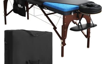 Test : table de massage Luxton en mousse à mémoire